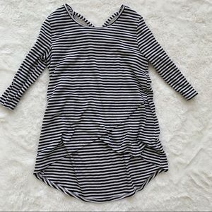 Girl art class high low shirt